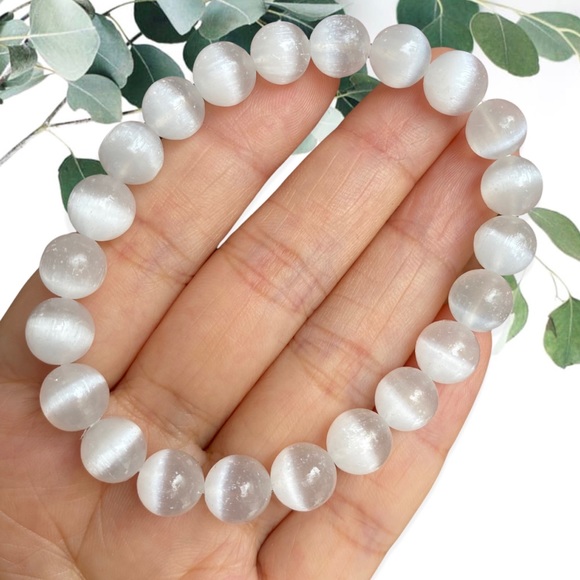 Selenite Crystal Bracelet - Picture 1 of 5